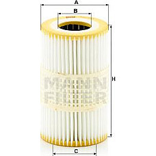 Filtru ulei AUDI A4 B8 A5 A6 ALLROAD C7 A6 C7 A7 A8 D4 Q7 3.0 11.08-12.19 VW TOURAN (1T3), Dubita, 05.2010 - 05.2015 Mann-Filter HU 7035 y