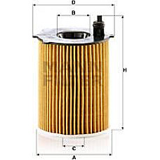 Filtru ulei DS DS 3 DS 4 DS 5 CITROEN BERLINGO BERLINGO MULTISPACE BERLINGO-MINIVAN C-ELYSEE C3 AIRCROSS II C3 II PEUGEOT PARTNER (7), Box/MPV, 04.2008 - Mann-Filter HU 7033 z