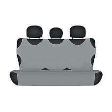 Huse bancheta spate maieu Koszulki 2buc - Gri