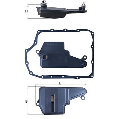 Filtru hidraulic. cutie de viteze automata Gearbox hydraulic filter MAZDA 3 6 CX-3 CX-30 CX-5 CX-9 1.5-2.5 12.08- MAZDA CX-5 (KE, GH), Crossover, 11.2011 - 02.2017 KNECHT HX 193D