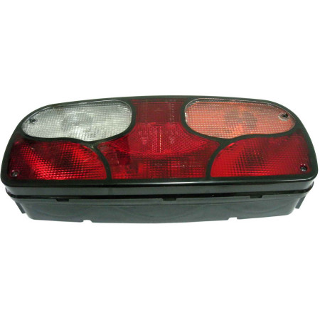 Stop spate Rear lamp R ECOPOINT I 24V reflector cable length: 6m triangular ASPOCK A25-2400-507