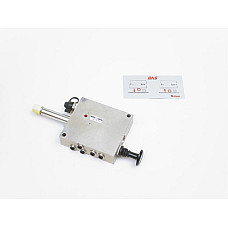 Supapa,control ax ridicare aer comprimat Supapa de control a axei sub tensiune ILAS III 45bar conectori: 5x8mm push-in HALDEX 352047045