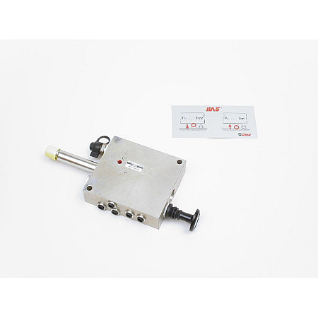 Supapa,control ax ridicare aer comprimat Supapa de control a axei sub tensiune ILAS III 45bar conectori: 5x8mm push-in HALDEX 352047045
