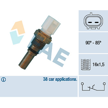 Comutator switch termocupla LEXUS GS LS TOYOTA CARINA E VI CELICA COROLLA PICNIC RAV 4 I 1.9D-4.3 10.89-12.04 FAE FAE36540