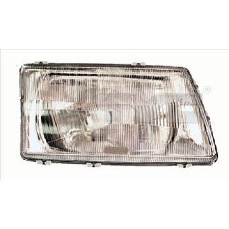 Far Lampa frontala Stanga H4 mecanic culoare insert: argintiu AUDI 100 C3 200 C3 TYC TYC 20-1737-05-2