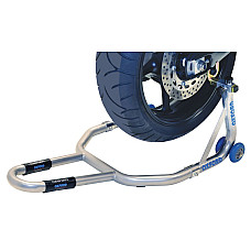 Motociclete i ATV-uri Motorcycle rest 17 inches under rear wheel lifting capacity: 250 kg mobile colour: Silver material: Steel OXFORD OX281
