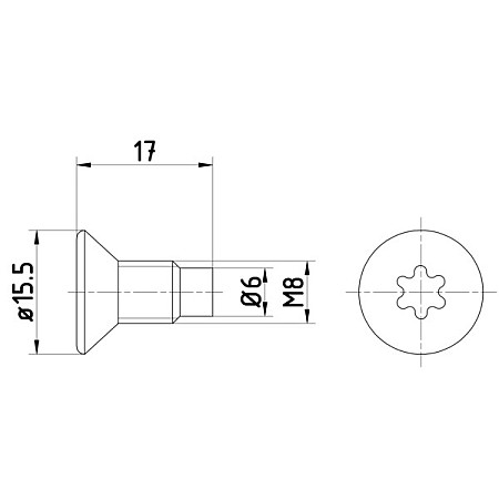 Surub, disc frana surubul de fixare a discului de frana M8x125x17 MERCEDES CITAN MIXTO DOUBLE CABIN CITAN MPV CITAN TOURER W420 CITAN/MINIVAN W415 0.9-Electric 07.84- TEXTAR TPM0004