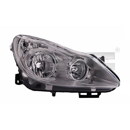 Far Lampa frontala Stanga H1/H7 electric fara motoras culoare insert: cromat OPEL CORSA D CORSA D/HATCHBACK -01.11 TYC TYC 20-1154-15-2