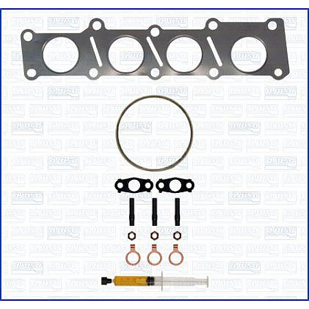 Set montaj. turbocompresor Turbocharger assembly kit with gaskets VOLVO S60 II S80 II V60 I V70 III XC60 I FORD GALAXY II JAGUAR XF SPORTBRAKE (X250), Turism, 09.2012 - 12.2015 Ajusa JTC11700