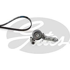 Set curea transmisie cu caneluri V-belts set with rollers fits. CHEVROLET CRUZE OPEL ASTRA J ASTRA J GTC CORSA D CORSA D-HATCHBA OPEL CORSA E (X15), Hatchback, 09.2014 - Gates K015PK1335