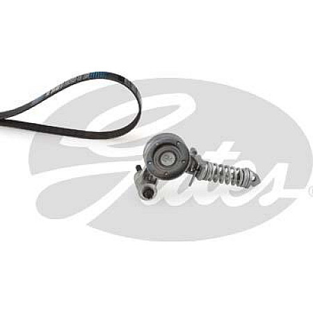 Set curea transmisie cu caneluri V-belts set with rollers fits. CHEVROLET CRUZE OPEL ASTRA J ASTRA J GTC CORSA D CORSA D-HATCHBA OPEL CORSA E (X15), Hatchback, 09.2014 - Gates K015PK1335
