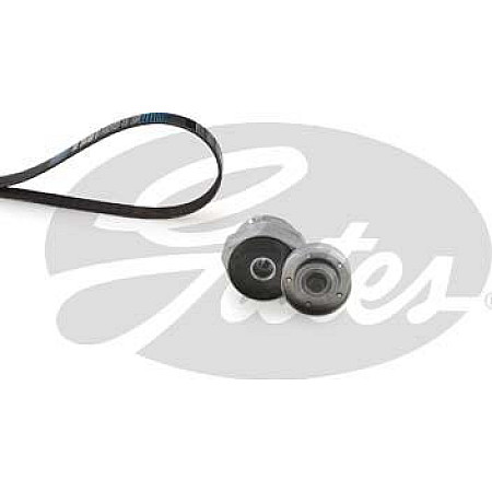 Set curea transmisie cu canel Multi-V-belt set with tensioner HONDA ACCORD V ACCORD VI CIVIC VI LAND ROVER FREELANDER I ROVER 45 (RT), Hatchback, 02.2000 - 05.2005 Gates K016PK1183
