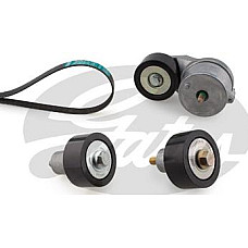 Set curea transmisie cu canel Set cu curea multi-V cu intinzator DAF CF XF 106 MX-11210-MX-11330 10.12- DAF CF (M4GN3), 05.2013 - Gates K018PK2385HD