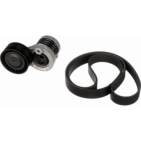 Set curea transmisie cu caneluri V-belts set with rollers fits. MERCEDES A W176 B SPORTS TOURER W246 W242 CLA C117 CLA SHOOTING RENAULT SCENIC IV (J9_), Dubita, 09.2016 - Gates K076PK1130
