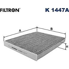 Filtru. aer habitaclu Cabin filter with activated carbon BMW IX I20 Electric 07.21- Filtron K 1447A