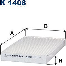Filtru. aer habitaclu Filtru habitaclu cu carbon activat CITROEN C3 AIRCROSS II OPEL CROSSLAND X CROSSLAND X -LAN CITROEN C3 AIRCROSS II (2C_, 2R_), Van, 06.2017 - Filtron K 1408