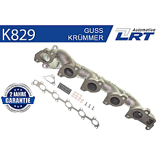 Galerie. sistem de esapament Exhaust manifold MERCEDES C CL203 C T-MODEL S203 C W203 CLK C209 E T-MODEL S210 E VF210 E W21 MERCEDES-BENZ SPRINTER 3-t (903), Van, 01.1995 - 05.2012 LRT K829