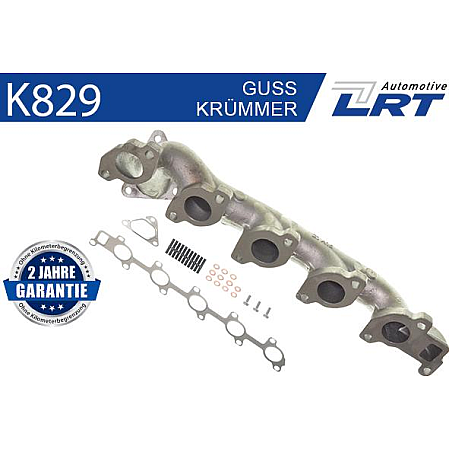 Galerie. sistem de esapament Exhaust manifold MERCEDES C CL203 C T-MODEL S203 C W203 CLK C209 E T-MODEL S210 E VF210 E W21 MERCEDES-BENZ C-CLASS (W203), Sedan, 05.2000 - 12.2007 LRT K829