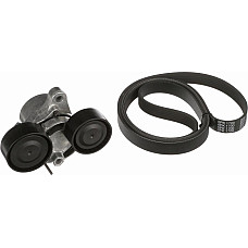 Set curea transmisie cu caneluri V-belts set with rollers fits. BMW 1 F20 1 F21 2 F22 F87 3 E90 3 E91 3 E92 3 E93 3 F30 F80 3 F3 BMW 6 - III (F12), Sabrioleta, 12.2010 - 06.2018 Gates K236PK1700