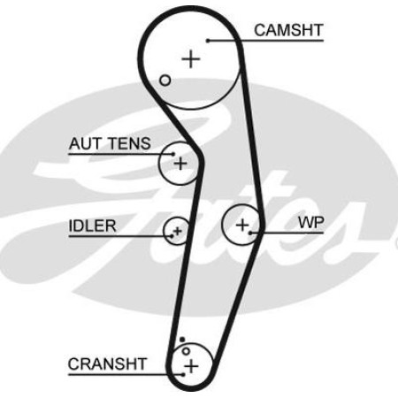 Set pompa apa curea dintata Set de distributie curea intinzator pompa de apa se potriveste. AUDI A2 A3 FORD GALAXY I SEAT ALH VW PASSAT Variant VI (3C5), Turism, 08.2005 - 11.2011 Gates KP55569XS-2