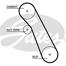 Set pompa apa curea dintata Set de distributie curea intinzator pompa de apa se potriveste. FORD C-MAX FIESTA IV FIESTA-HATCH FORD TOURNEO CONNECT (TOURNEO CONNECT/PJ2 / PJ), Dubita, 06.2002 - 12.2013 Gates KP15541XS