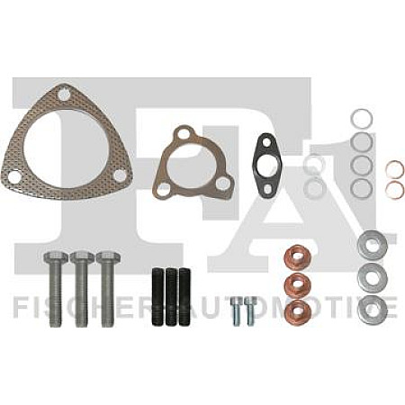 Set montaj, turbocompresor AUDI A4 (8H7, B6, 8HE, B7), Sabrioleta, 01.2002 - 12.2009 FA1 KT110090
