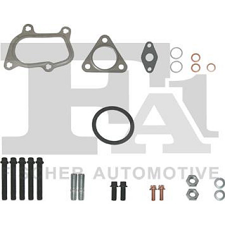 Set montaj, turbocompresor VAUXHALL ASTRA Mk IV (T98), Turism, 02.1998 - 05.2005 FA1 KT120100