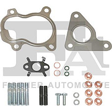 Set montaj, turbocompresor RENAULT LAGUNA II (BG0/1_), Hatchback, 03.2001 - 12.2007 FA1 KT220025