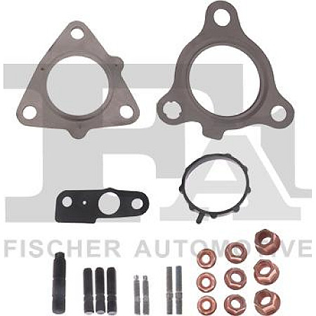 Set montaj, turbocompresor TOYOTA AURIS I (_E15_), Hatchback, 10.2006 - 09.2012 FA1 KT770040