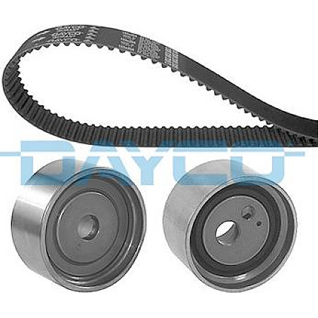 Set curea de distributie Set de sincronizare centura pinion KIA CARENS I CARENS II CLARUS SEPHIA SHUMA I SHUMA I KIA SHUMA II (FB), Hatchback, 05.2001 - 08.2004 Dayco KTB786