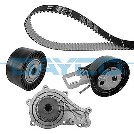 Set pompa apa curea dintata Set de distributie curea intinzator pompa de apa se potriveste. DS DS 3 DS 4 DS 5 CITROEN BERLING CITROEN C3 AIRCROSS II (2R_, 2C_), 06.2017 - Dayco KTBWP9170