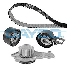 Set pompa apa curea dintata Set de distributie curea intinzator pompa de apa se potriveste. DS DS 3 CITROEN C3 II DS3 FORD FI PEUGEOT 208 (CR_), Hatchback Van, 10.2012 - Dayco KTBWP8570