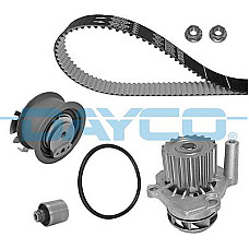 Set pompa apa curea dintata Set de distributie curea intinzator pompa de apa se potriveste. AUDI A2 A3 SEAT ALHAMBRA ALTEA AL VW JETTA III (1K2), Sedan, 09.2004 - 10.2010 Dayco KTBWP2964