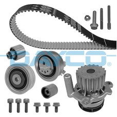 Set pompa apa curea dintata Set de sincronizare curea scripete pompa de apa AUDI A1 A3 A4 ALLROAD B8 A4 B8 A5 VW CADDY IV (SAA, SAH), Box/MPV, 05.2015 - Dayco KTBWP7880