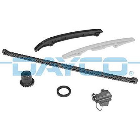 Chit lant de distributie Timing set chain sprocket ALFA ROMEO MITO FIAT 500 500 C 500L PANDA PUNTO LANCIA YPSILON 0.9-0.9 FIAT PANDA III (312_, 319_), Hatchback, 02.2012 - Dayco KTC1094