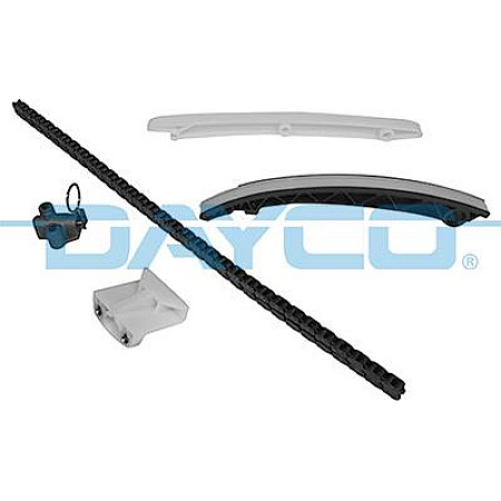 Chit lant de distributie Timing set chain elements OPEL ADAM ASTRA G ASTRA J ASTRA J GTC CASCADA COMBO TOUR COMBO-MINIVAN OPEL MERIVA A (X03), Dubita, 05.2003 - 05.2010 Dayco KTC1197