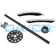 Chit lant de distributie Timing set chain sprocket MERCEDES C T-MODEL S205 C W205 VITO MIXTO DOUBLE CABIN VITO TOURER W44 RENAULT TRAFIC III (EG_), Cadru de sprijin, 05.2014 - Dayco KTC1125