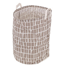 Cos organizator pentru rufe sau jucarii, culoare Maro