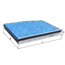 Filtru. aer habitaclu Filtru habitaclu anti-alergic cu carbon activat FIAT DOBLO DOBLO-MINIVAN IDEA PUNTO LANCIA FIAT IDEA (350_), Dubita, 12.2003 - KNECHT LAO 124