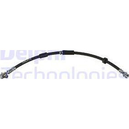 Furtun frana Furtun-conducta de frana flexibil Fata Dreapta-Stanga lungime 513mm M10x1-M10x15-M10x1 SEAT MII SKOD SEAT Mii (KF1, KE1), Hatchback, 10.2011 - Delphi LH6997