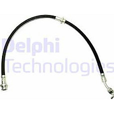 Furtun frana Furtun-conducta de frana flexibil Fata Dreapta lungime 620mm M10x1 NISSAN MICRA CC III MICRA III NOT NISSAN MICRA III (K12), Hatchback, 03.2002 - 06.2010 Delphi LH6410