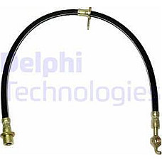 Furtun frana Furtun-conducta de frana flexibil Fata Dreapta lungime 601mm M10x1 TOYOTA AVENSIS COROLLA COROLLA VE TOYOTA AVENSIS II (_T25_), Turism, 04.2003 - 11.2008 Delphi LH6437