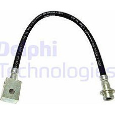 Furtun frana Furtun-conducta de frana flexibil Spate Dreapta-Stanga lungime 467mm M10x1-M10x1-M10x1 FORD MAVERICK NISSAN TERRANO II (R20), Crossover, 10.1992 - 09.2007 Delphi LH6068