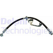 Furtun frana Furtun-conducta de frana flexibil Fata Dreapta-Stanga lungime 455mm-M10-M10x1 HYUNDAI TERRACAN 2.5D- HYUNDAI TERRACAN (HP), Crossover, 06.2001 - 03.2008 Delphi LH6810