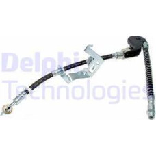 Furtun frana Furtun-conducta de frana flexibil Fata Stanga diametru 1019mm M10x1-M10x1-M10x1 CITROEN C5 III C6 PE PEUGEOT 407 (6C_), Compartiment, 10.2005 - Delphi LH6870