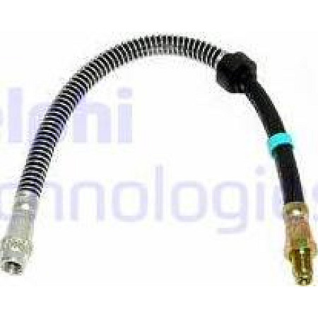 Furtun frana Furtun-conducta de frana flexibil Fata Dreapta-Stanga lungime 385mm M10x1-M10-M10x1 CITROEN XANTIA D DACIA LOGAN MCV (KS_), Turism, 02.2007 - Delphi LH0228