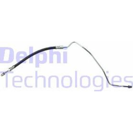 Furtun frana Brake pipe-hose flexible rear R length 590mm M10x1-M10x1 DS DS 3 CITROEN C3 II C4 CACTUS DS3 1.2-1.6-1.6D 11. CITROEN DS3 (S*****), Hatchback, 11.2009 - 12.2016 Delphi LH7626