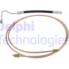 Furtun frana Brake pipe-hose flexible rear L length 201mm M10x1-M10x1 RENAULT MEGANE II 1.5D-2.0D 11.02- RENAULT MEGANE II (LM0/1_), Sedan, 08.2003 - Delphi LH7798