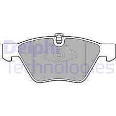 Set placute frana.frana disc Set placute frana Fata BMW 1 E81 1 E82 1 E87 1 E88 3 E90 3 E91 3 E92 3 E93 5 E60 5 E BMW 3 - V (E90), Sedan, 02.2004 - 02.2012 Delphi LP1956