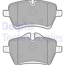 Set placute frana.frana disc Set placute frana Fata MINI R50 R53 R52 R56 R57 R58 R59 CLUBMAN R55 CLUBVAN R55 COUN MINI MINI PACEMAN (R61), Compartiment, 03.2012 - 10.2016 Delphi LP1985